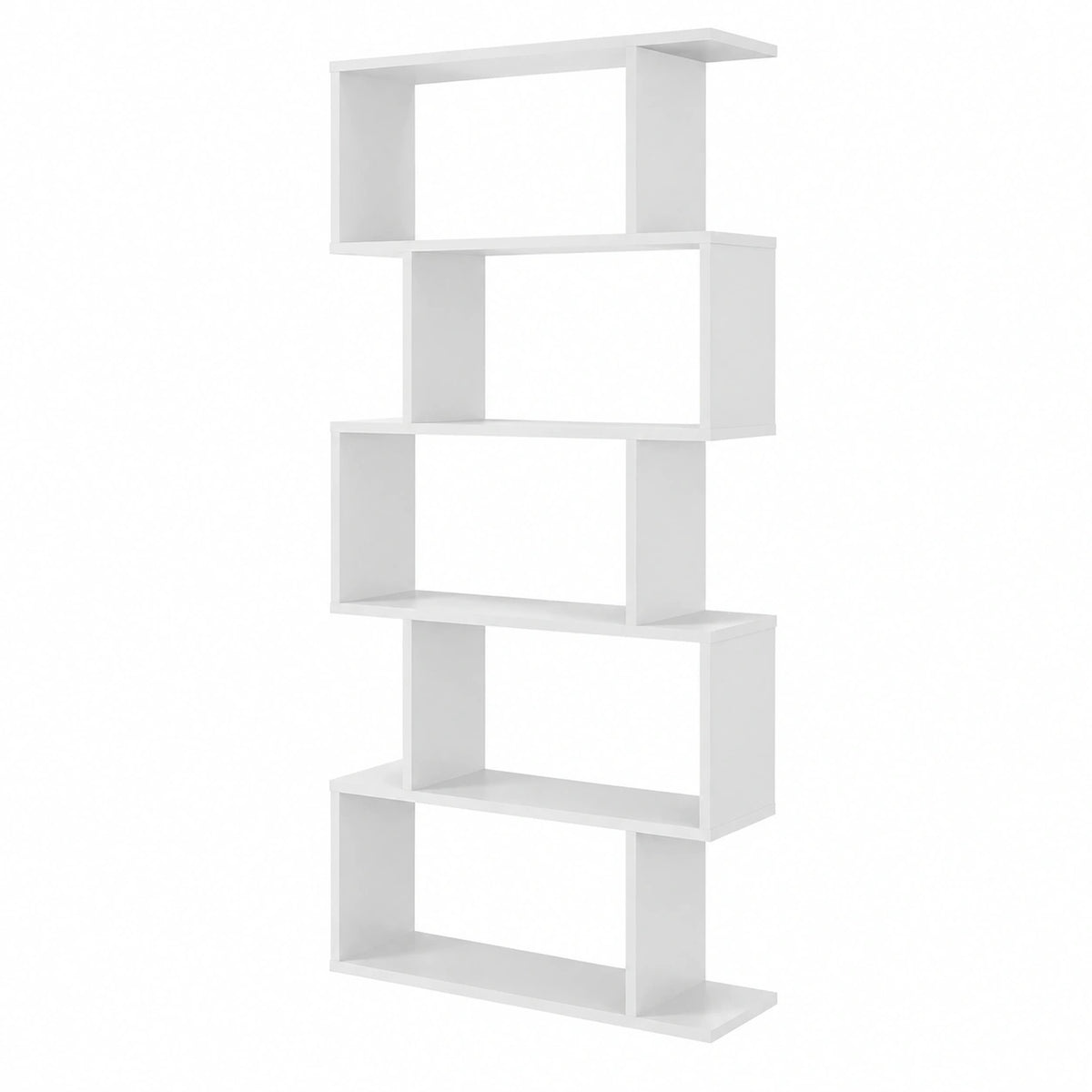 Bücherregal – 2er-Set, moderner Stil, freistehend, für Wohnzimmer, Schlafzimmer und Büro