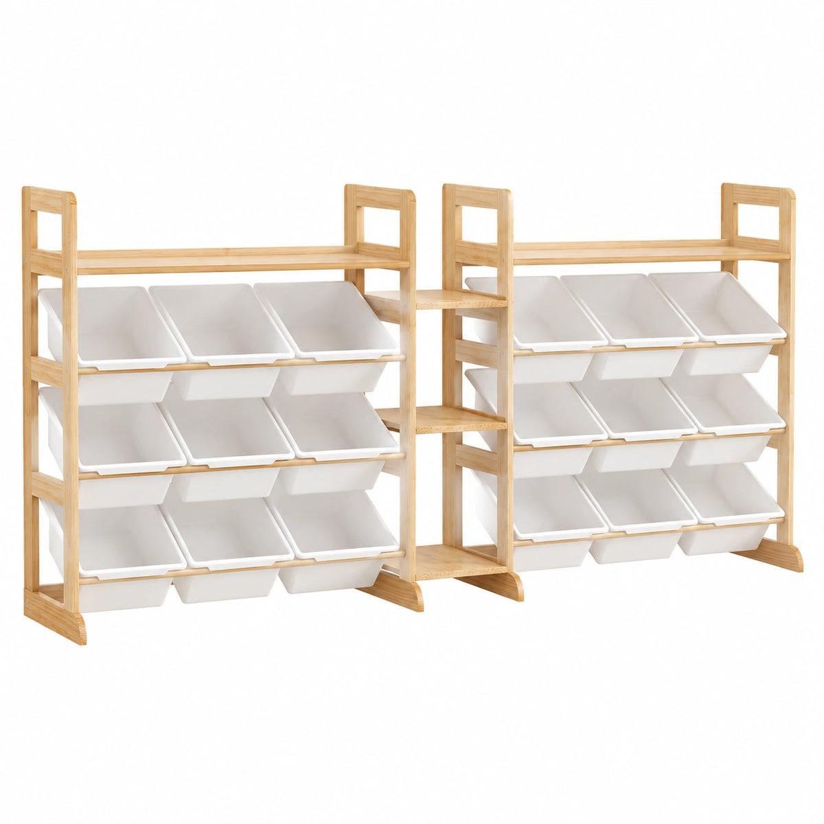 Bücherregal – 188 cm, aus Holz, für Schlafzimmer, Kinderzimmer und Büro