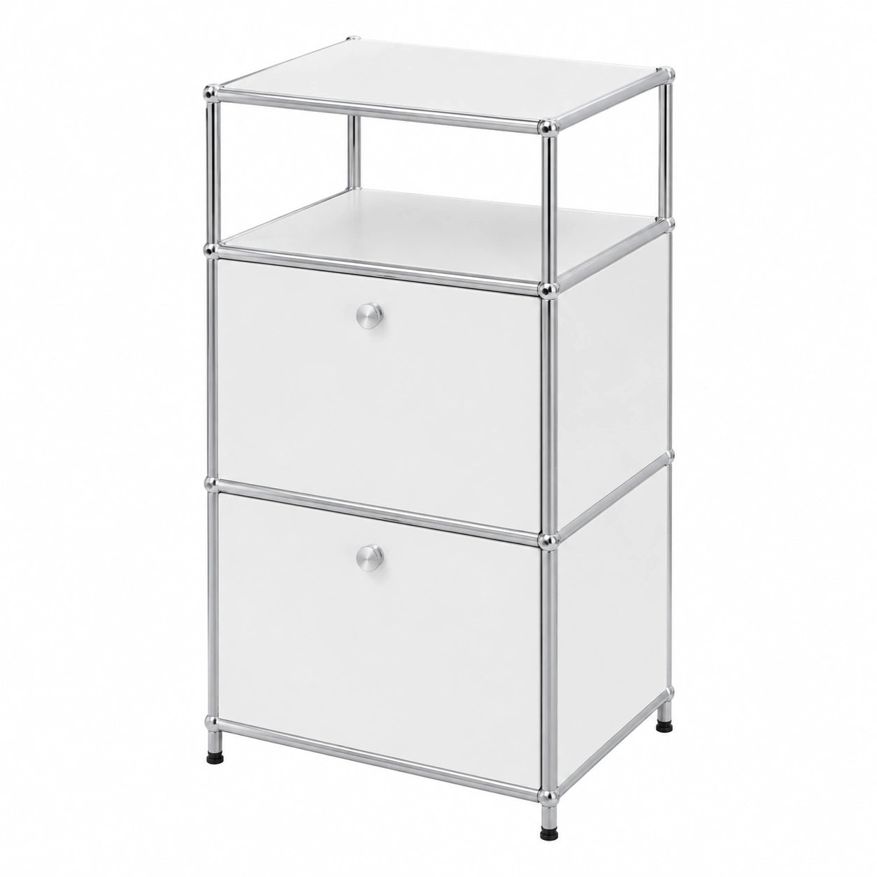 Regal – moderner Stil, modular, aus Metall, für Wohnzimmer, Büro und Flur