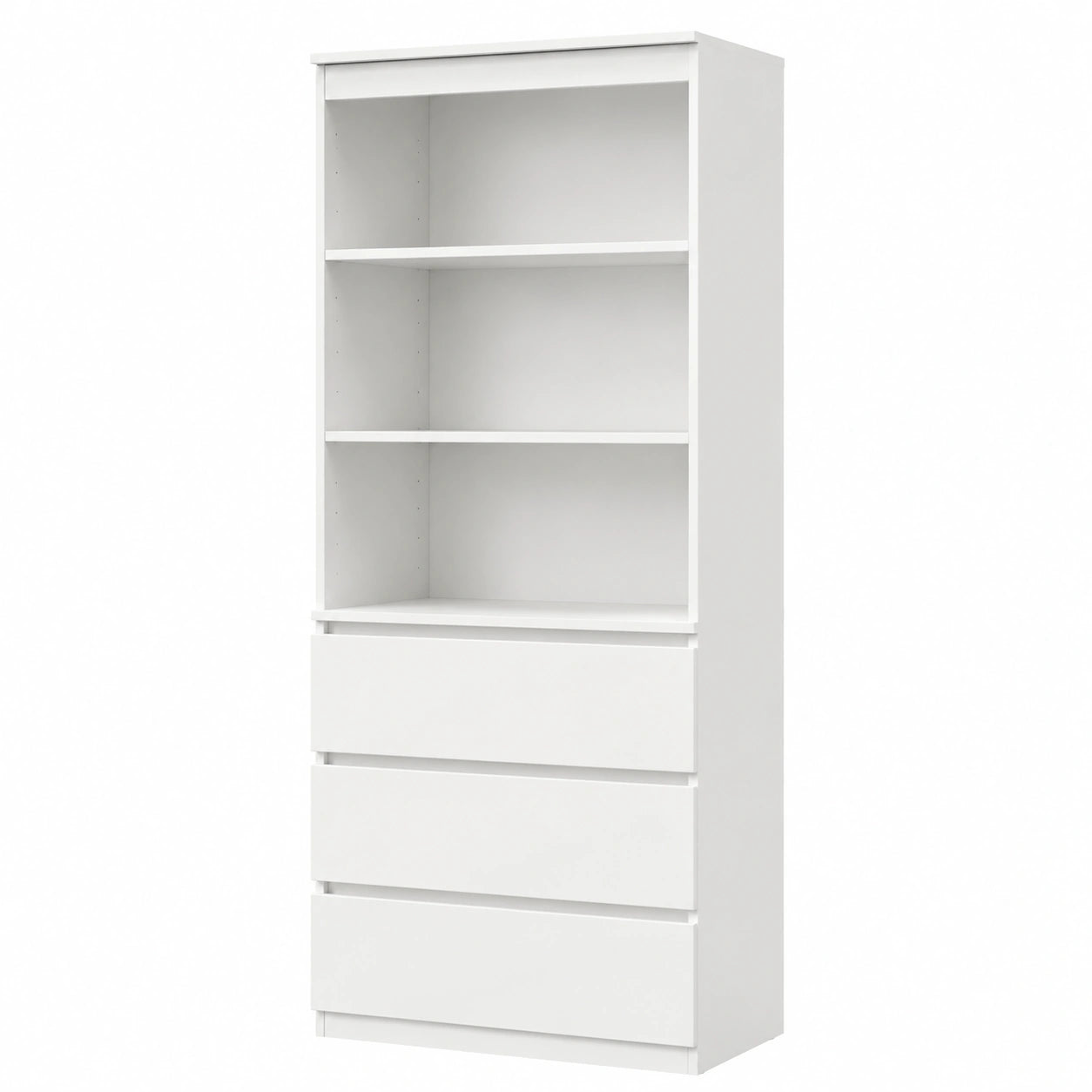 Bücherregal – 180 cm, mit Schubladen
