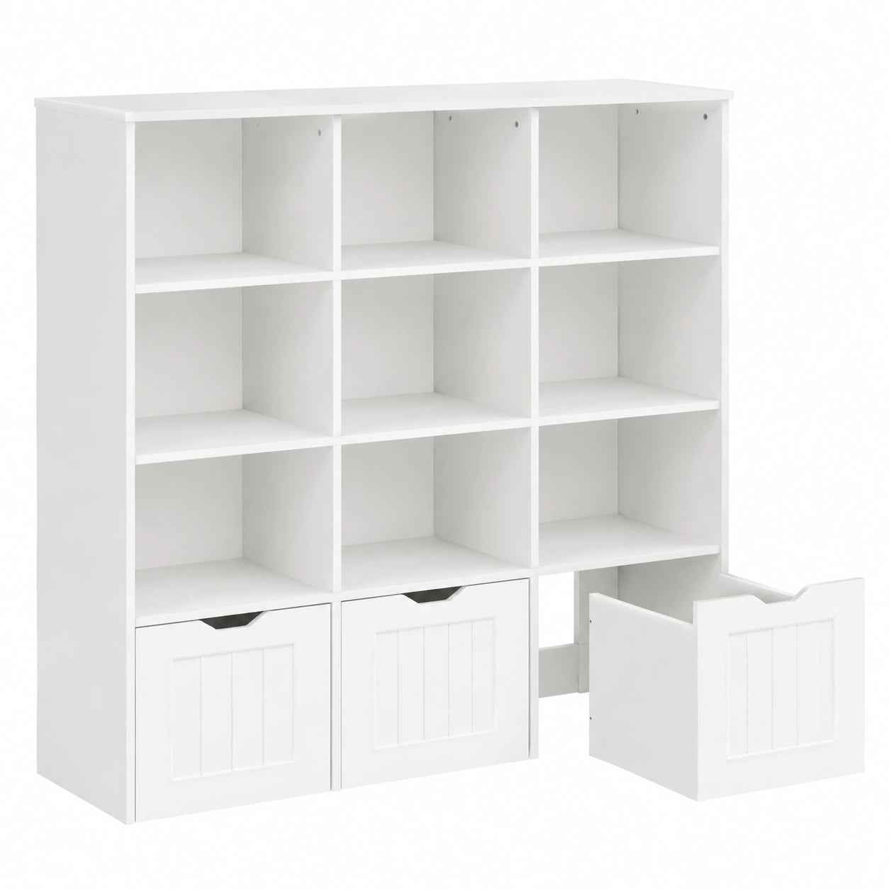 Regal – 125 × 33 × 118 cm, für Kinderzimmer