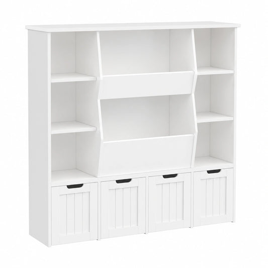 Kinderregal – 124.5 × 35 × 118 cm, für Kinderzimmer