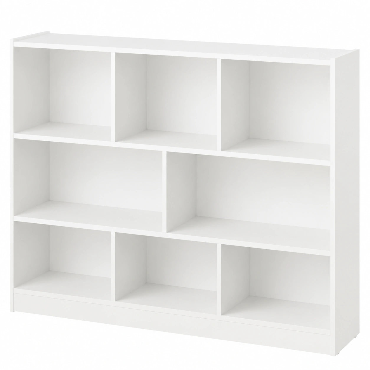 Kinderregal – 122 × 32 × 93 cm, aus Holz, für Wohnzimmer, Schlafzimmer und Kinderzimmer