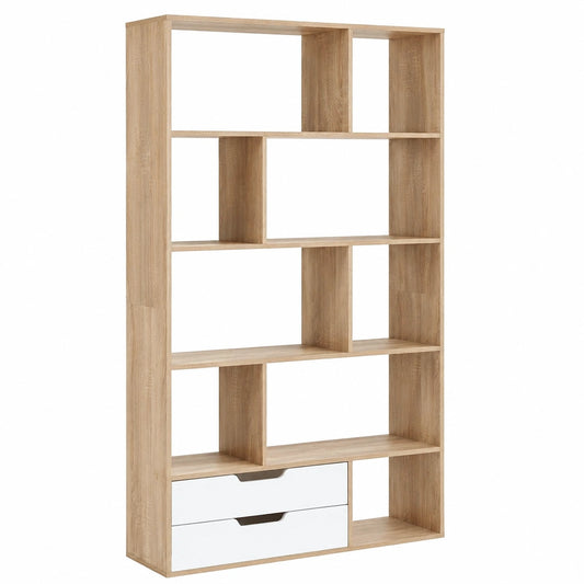 Bücherregal – moderner Stil, mit Schubladen