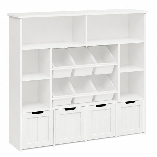 Kinderregal – 125 × 33 × 121 cm, für Kinderzimmer