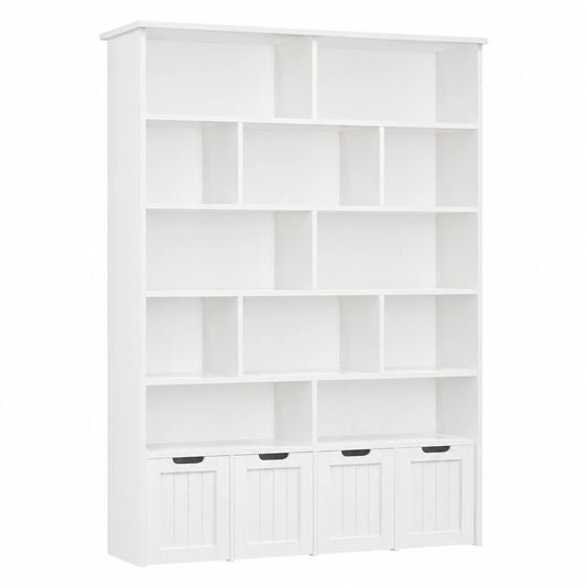 Kinderregal – 125.5 × 33 × 175 cm, für Kinderzimmer